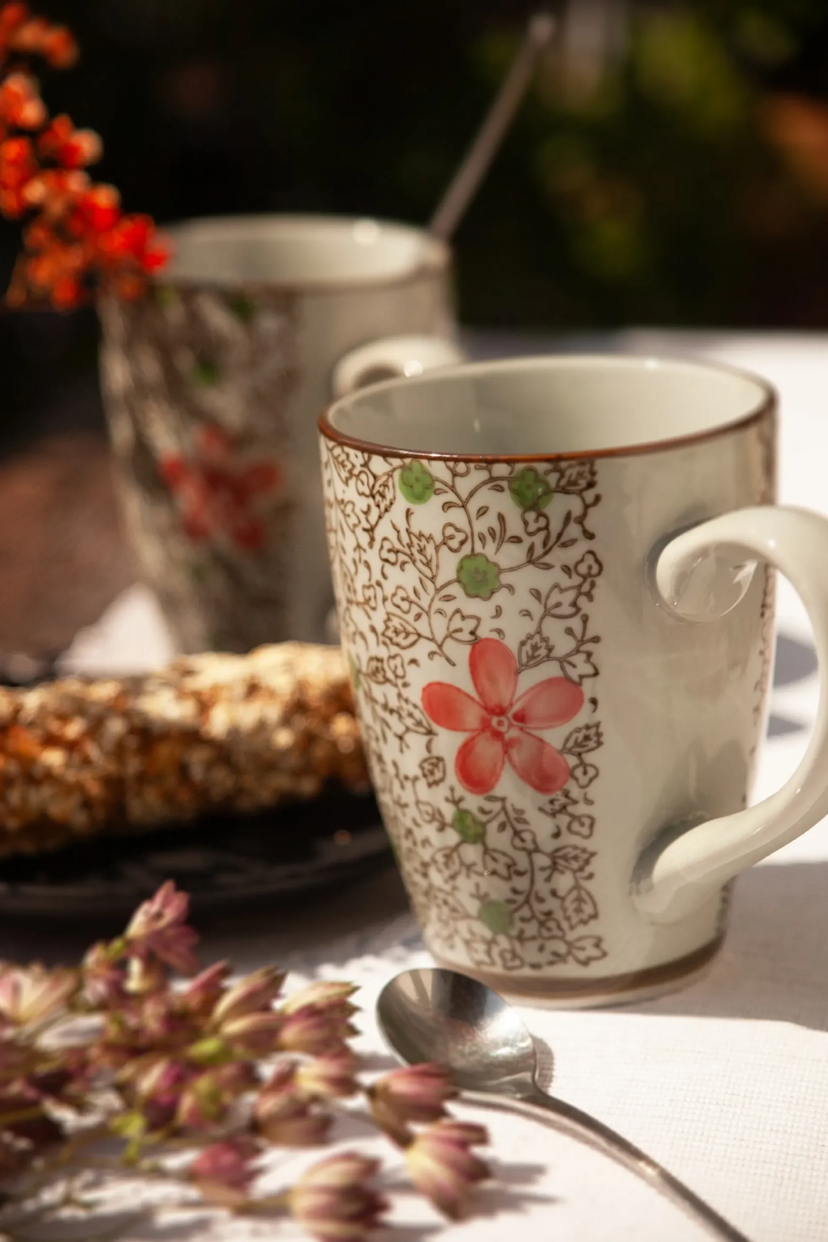 Tasse Gordes 'rot-braun'