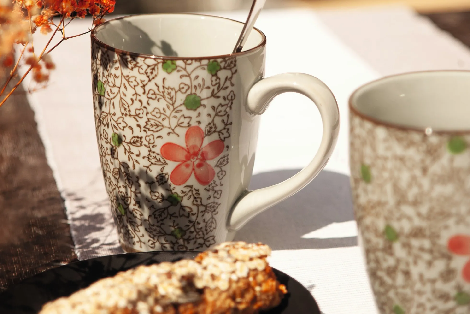 Tasse Gordes 'rot-braun'