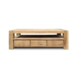 Teak Lowboard mit 3 Schubladen