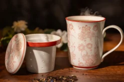 Teetasse 'Blossom' mit Teesieb