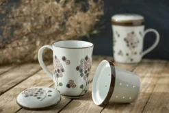 Teetasse 'Blossom' mit Teesieb