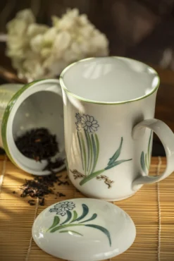 Teetasse 'Blossom' mit Teesieb