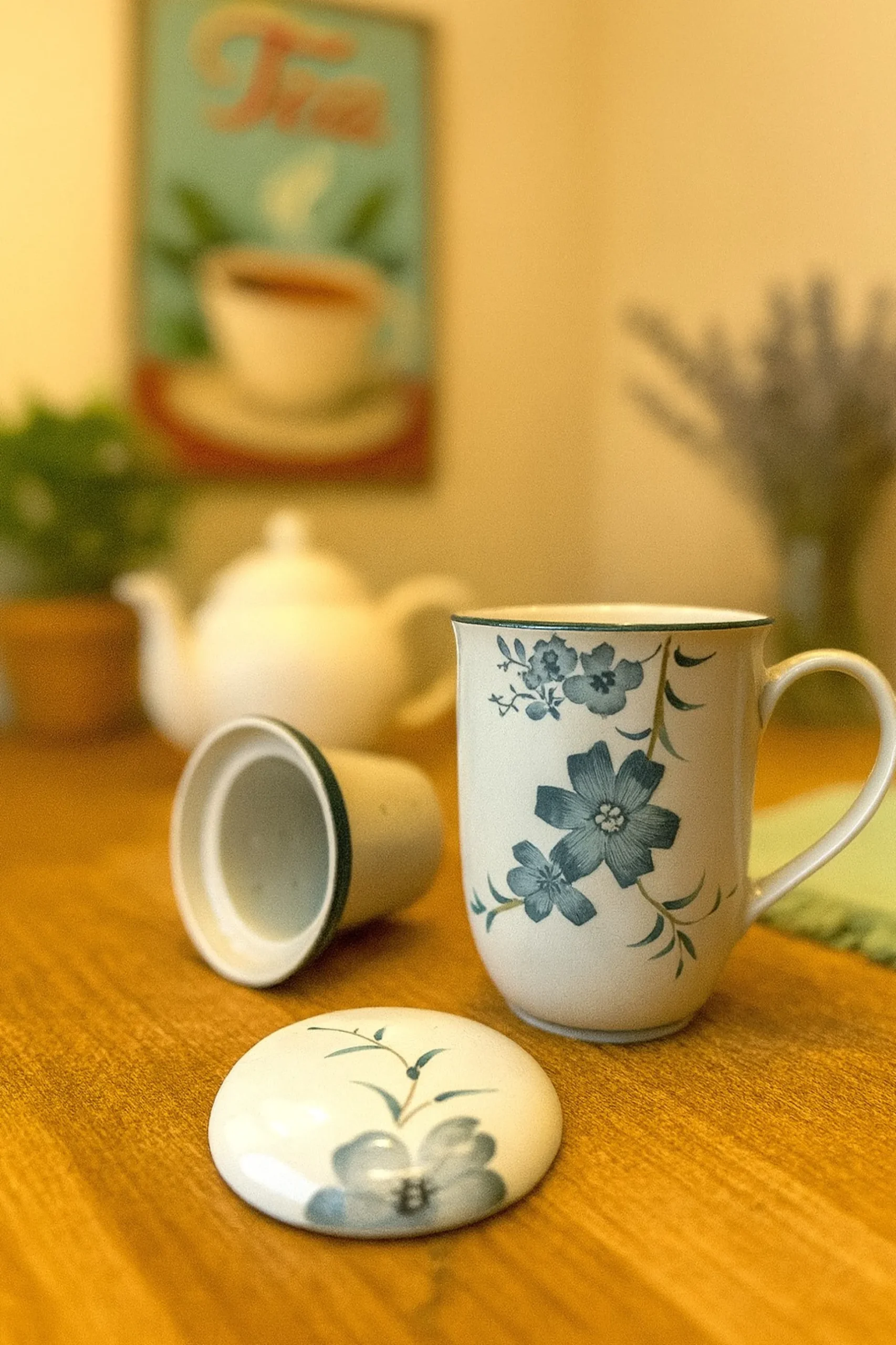 Teetasse mit Sieb 'Charm'