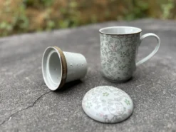 Teetasse mit Sieb 'Petal'