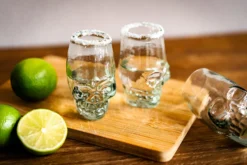 Tequila-Glas 'Totenkopf'