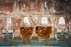 Tequila-Glas 'Totenkopf'