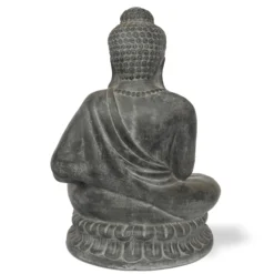 Terrakotta-Statue 'Buddha sitzend'