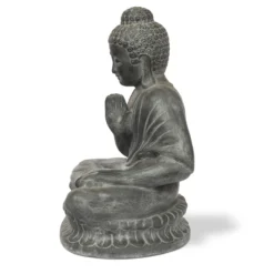 Terrakotta-Statue 'Buddha sitzend'