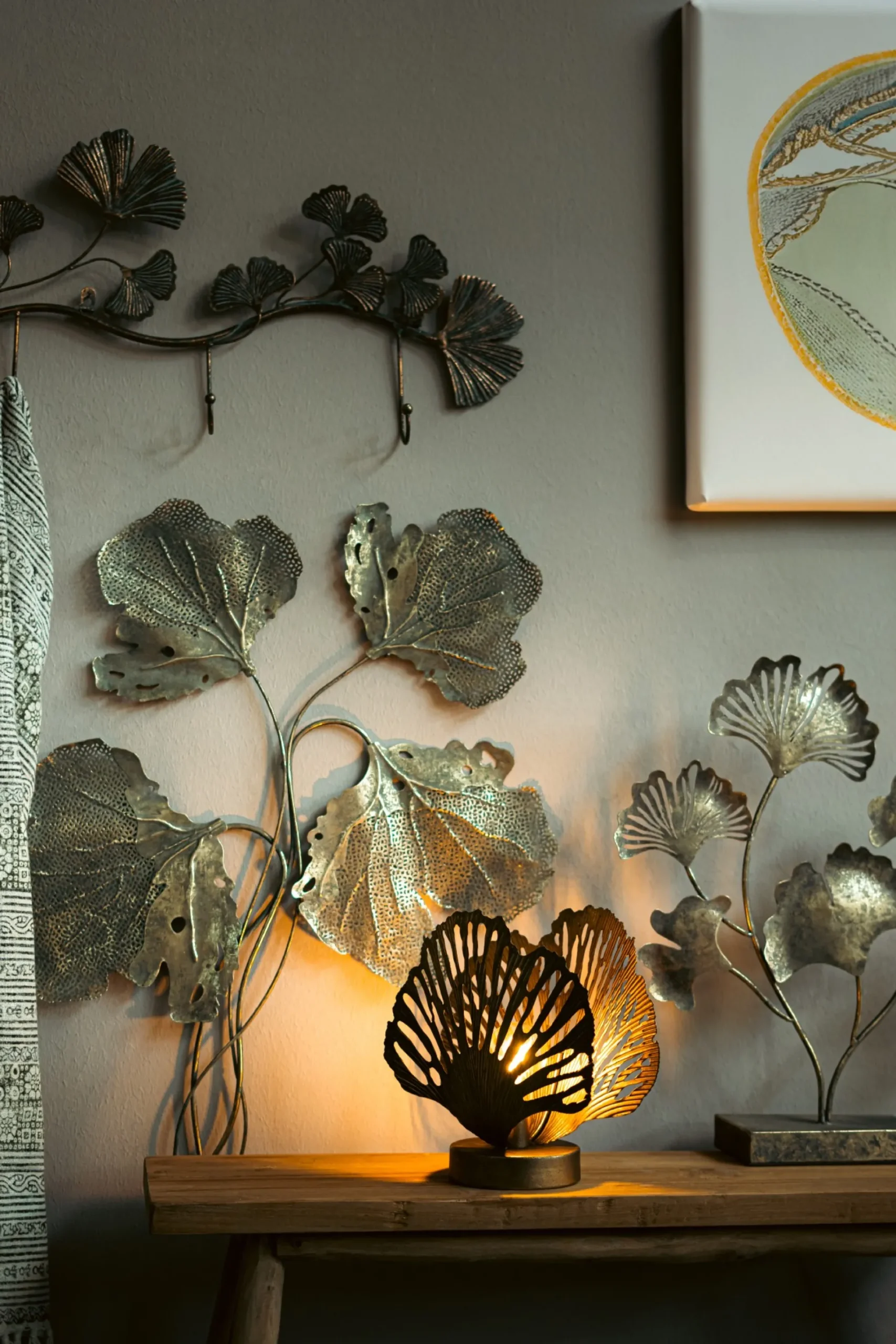 Tischlampe 'Aurora' aus Metall