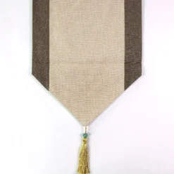 Tischläufer beige-braun