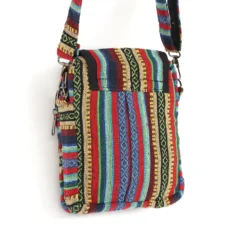 Umhängetasche aus Baumwolljacquard