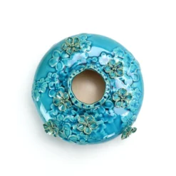 Vase 'Morgan' blau