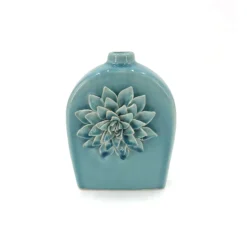 Vase 'Reynard' blau