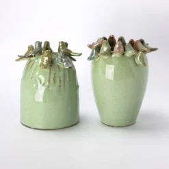Vase 'Vögel'