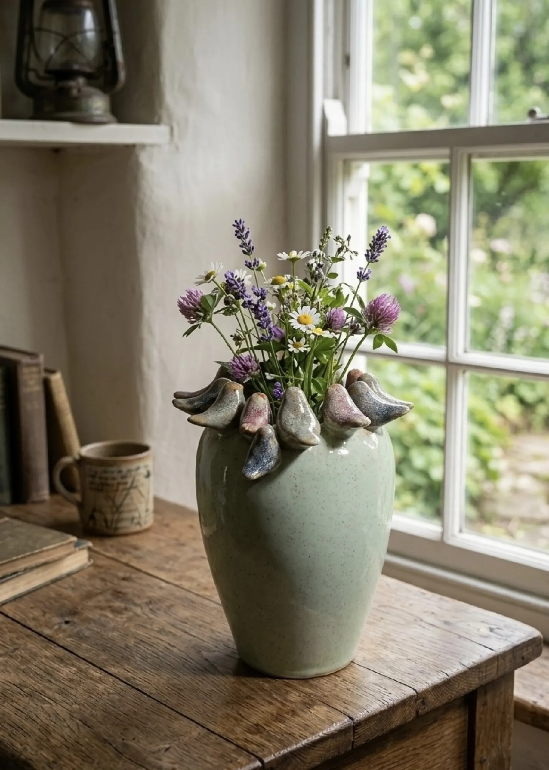 Vase 'Vögel'
