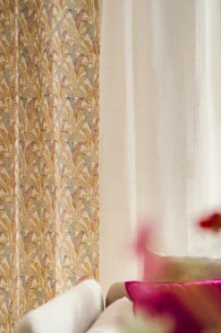 Vorhang aus Voile multicolor