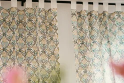 Vorhang aus Voile multicolor
