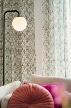 Vorhang aus Voile multicolor
