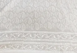 Vorhang aus Voile weiß