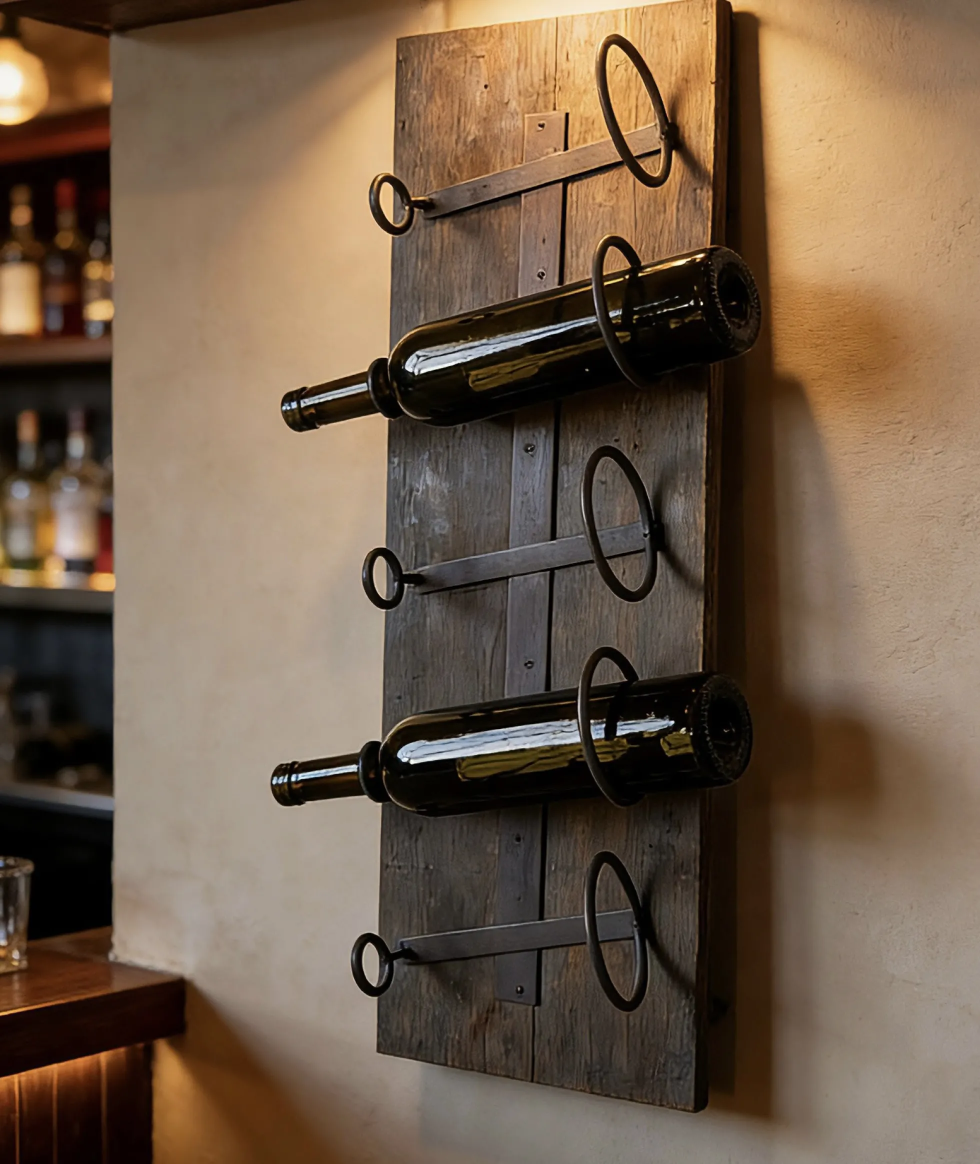 Wand-Flaschenhalter