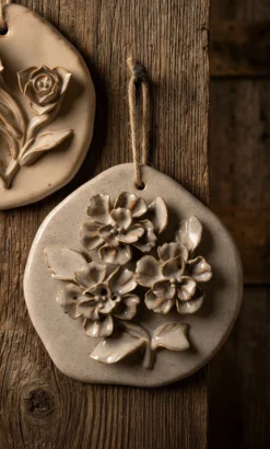 Wandornament 'Blumen'