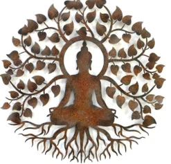 Wandornament 'Buddha'