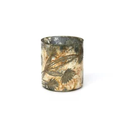 Windlicht 'Blume' antik