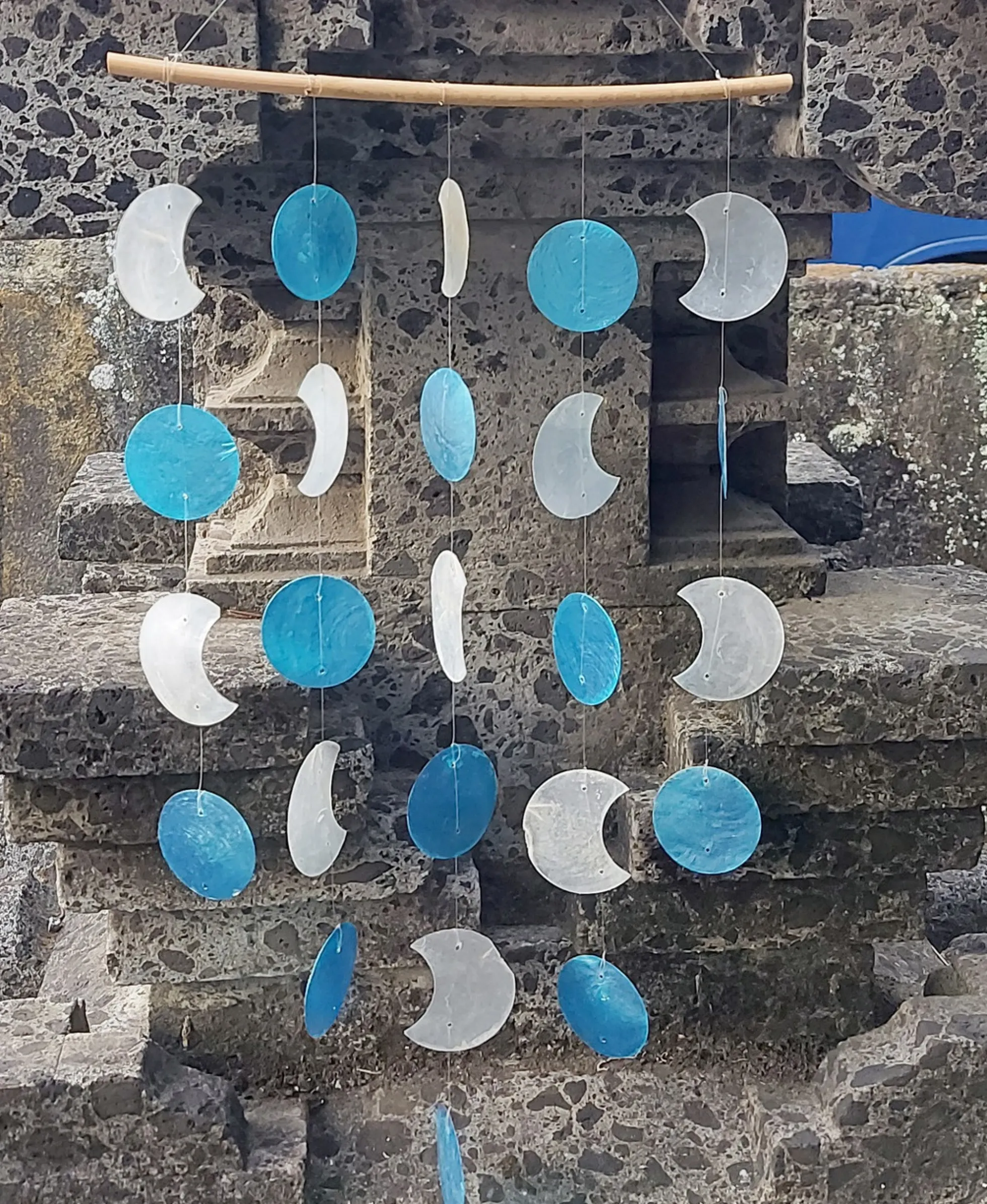 Windspiel 'Mond und Eclipse'