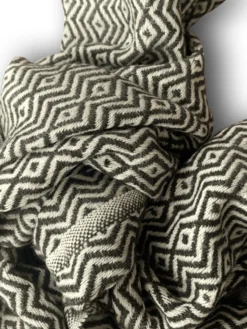 Wollstola 'Diamond Grey'