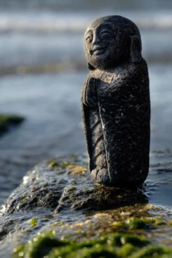 Zementfigur 'Jizo'