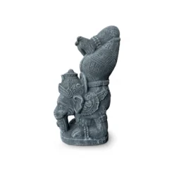 Zementfigur 'Yoga Ganesh'