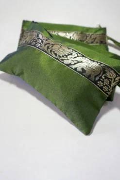 Zipper-Täschchen oliv