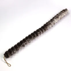 Zugluftstopper braun-weiß